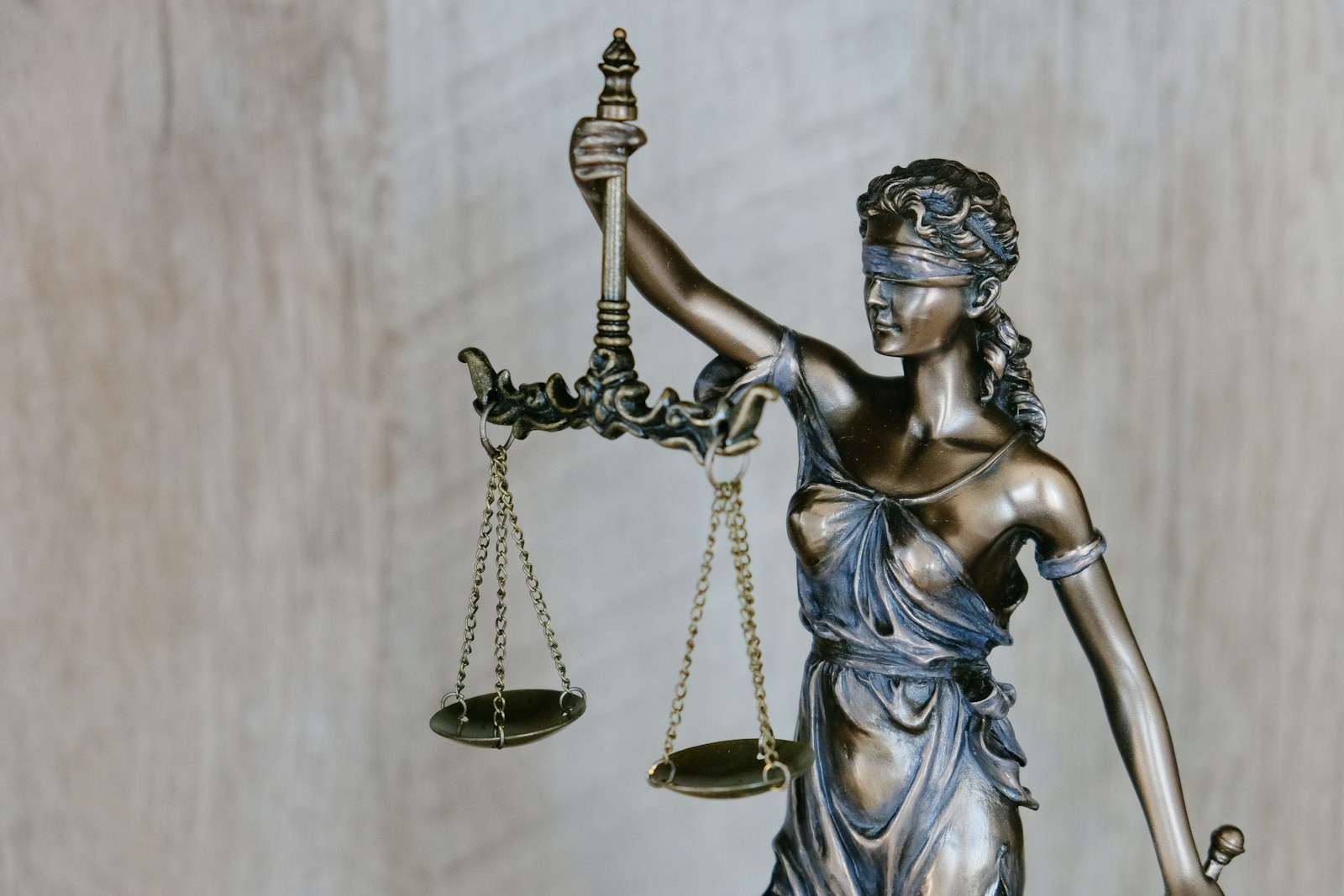 Lady Justice statue representing personal injury legal services